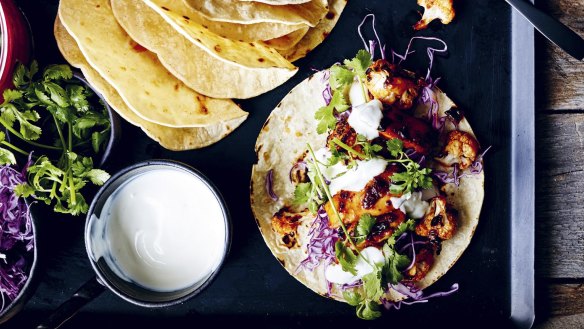 Lighten up your Mexican cooking with Donna Hay's chipotle chicken.