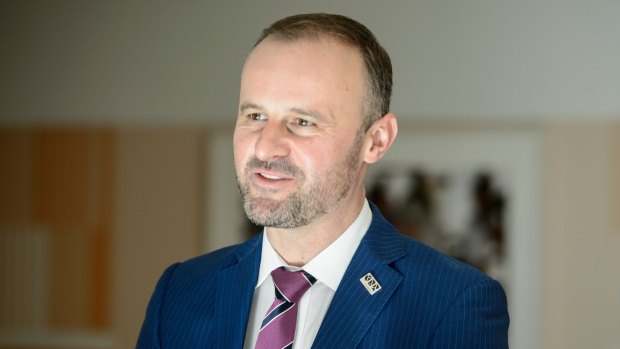 Chief Minister Andrew Barr has championed the citizens' jury. 