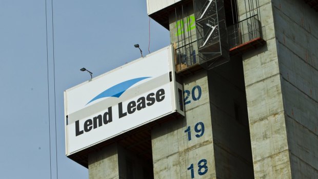 Lend Lease declared an interim distribution of 27.0¢ per stapled security, unfranked, which represents a payout ratio of 50 per cent of profit after tax for the half-year. 