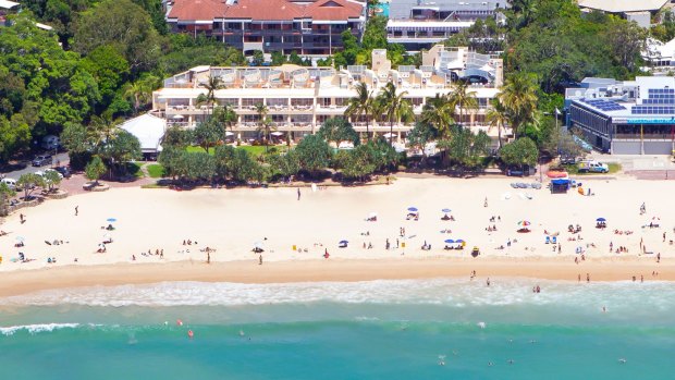 Overlooking Noosa Main Beach, the Netanya Noosa.