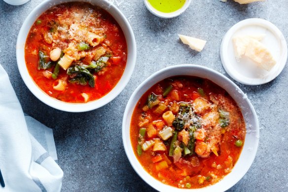 There are many ways to minestrone. Which do you prefer?