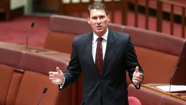 "Let's fight for fundamental freedoms and reject those who will pursue aims that are at odds with that": Liberal senator Cory Bernardi.