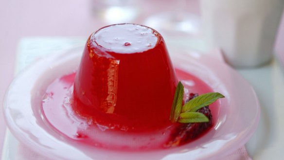 Blood orange jelly.