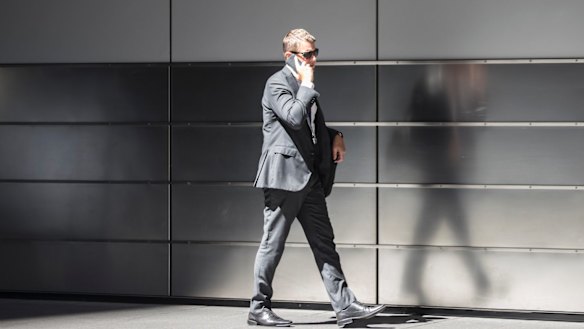 Mr Baird met a friend at Deutsche Bank.