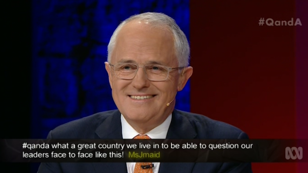 Malcolm Turnbull channelled John Howard in the interview: showing civility and patiently laying out his case.