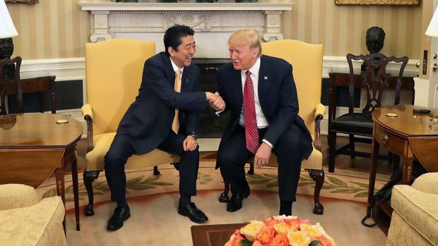 Japanese Prime Minister Shinzo Abe met US President Donald Trump in the White House before being whisked away to Mar-a-Lago for a weekend of golf. China's President Xi Jinping hates golf.