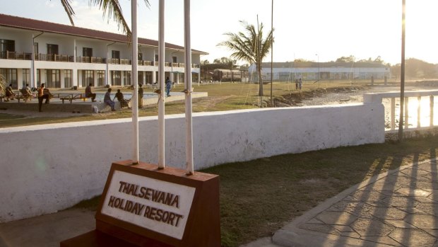 Thalsewana resort in Sri Lanka is owned and run by the military.