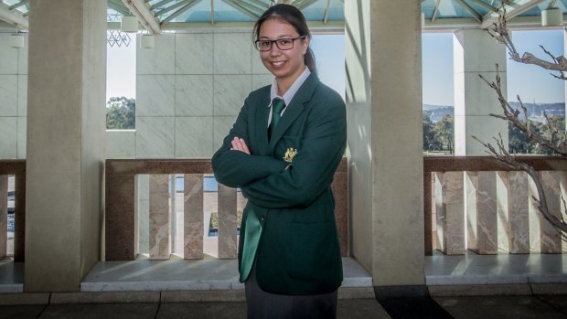 Narrabundah College student Claire Yung is the first female Canberra student to represent Australia at the International Science Olympiads in 16 years.