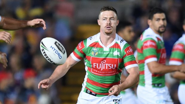 Outer: Rabbitohs hooker Damien Cook was a shock omission last week.