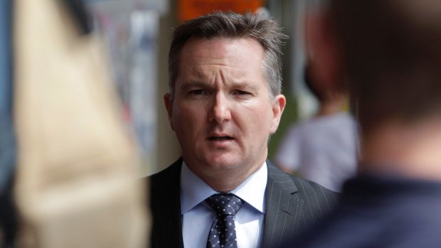 Shadow treasurer Chris Bowen.