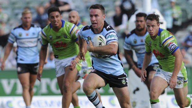 Back once again: James Maloney will face his old club the Sydney Roosters for the first time this season.