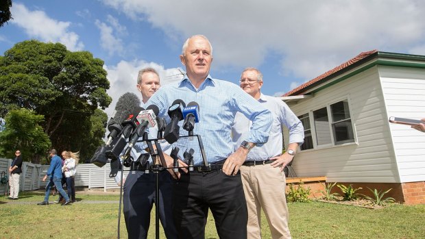 Prime Minister Malcolm Turnbull and Treasurer Scott Morrison announce there will be no change to negative gearing.