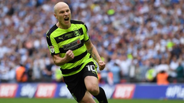 Aaron Mooy helped Huddersfield Town into the EPL. But where will he be next year?