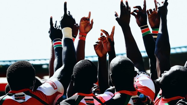 Doping scandal: the Kenyan sevens team.