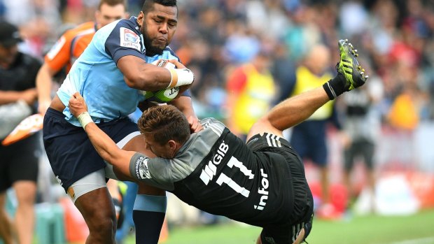 Waratahs winger Taqele Naiyaravoro's two caps for Australia means he cannot represent Fiji.