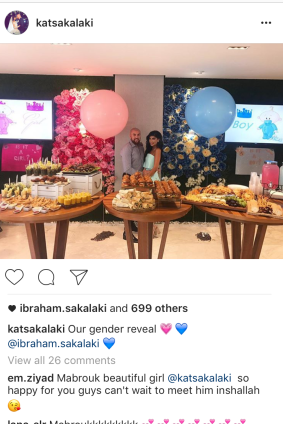Kat Mehajer and Ibraham Sakalaki have announced their are expecting their first child.