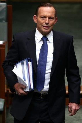 Prime Minister Tony Abbott.