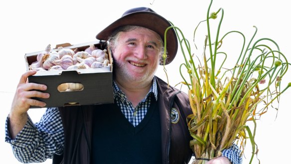 Nick Diamantopoulos is on a mission to make sure Australians never have to eat poor quality, imported garlic again.