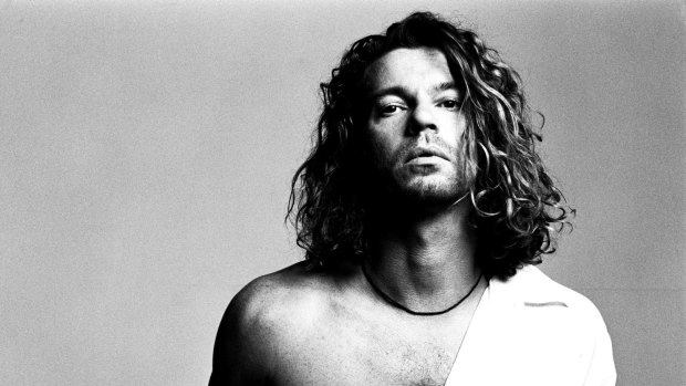 Michael Hutchence as seen in The Last Rockstar.