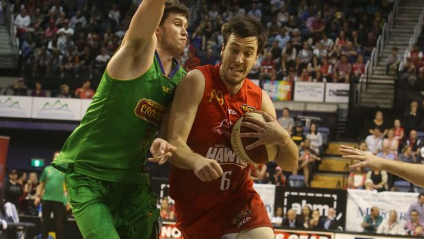 Troubled times: The Hawks and Crocodiles are eyeing an uncertain future - if any at all - in the NBL.