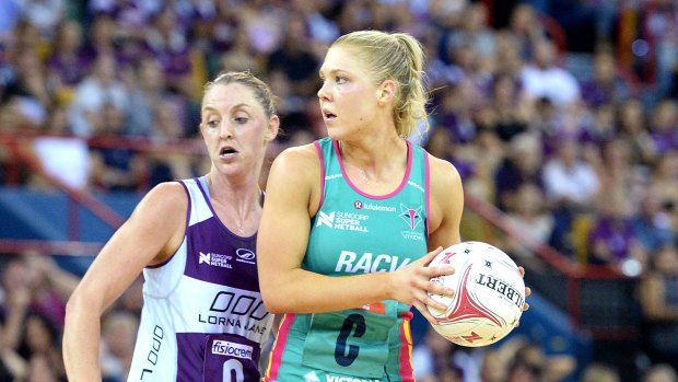 Challenge: Kate Moloney says the Vixens want to prove they can beat every team in the competition.