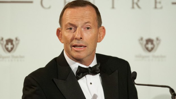 Tony Abbott gave The Margaret Thatcher lecture in London.