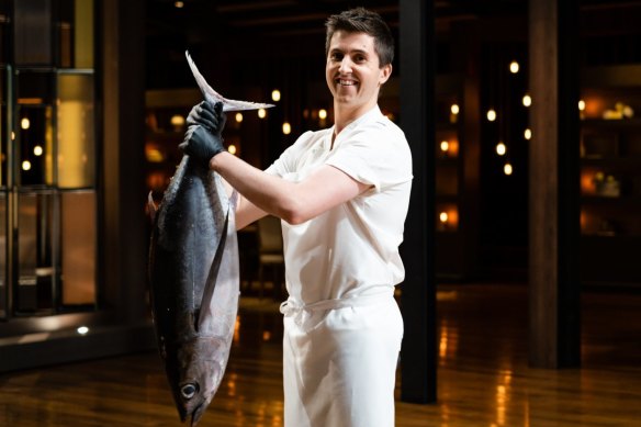 Josh Niland from Saint Peter features on MasterChef.