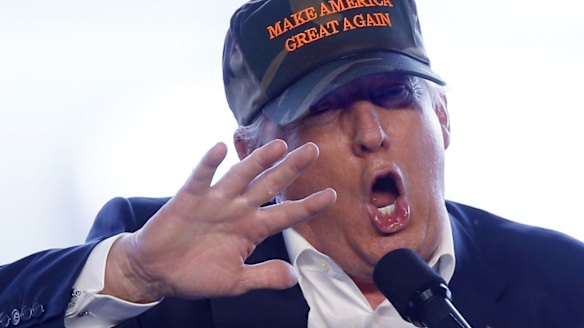 Republican presidential candidate Donald Trump.