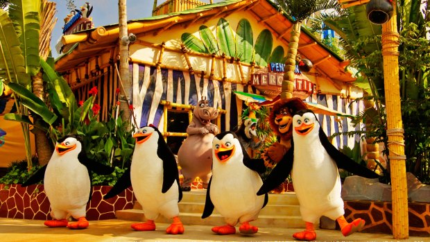 Universal Studio's Madagascar Boogie.