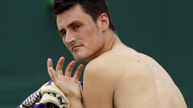 Keen to speak his mind: Bernard Tomic.