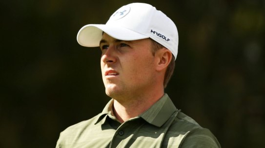SYDNEY, AUSTRALIA - NOVEMBER 17: Jordan Spieth of the United States looks on during day one of the 2016 Australian Open at Royal Sydney Golf Club on November 17, 2016 in Sydney, Australia. (Photo by Matt King/Getty Images)