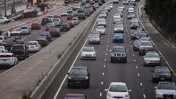 Tolls will be reintroduced on Sydney's M4 motorway.