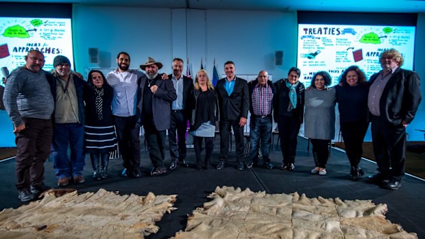 Aboriginal Victoria Forum-Self determination and Treaties at the Melbourne Convention Centre. 