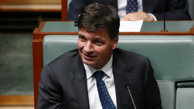 Assistant Minister for Cities  Angus Taylor.