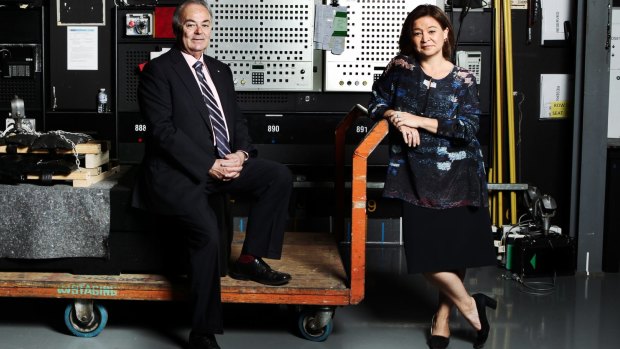 "She's pushing it faster thank Mark did," says ABC chairman James Spigelman of the change being instituted by managing director Michelle Guthrie. 