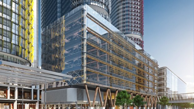 International House Sydney, the cross-laminated timber building at Barangaroo, tipped to be the new home for Accenture.