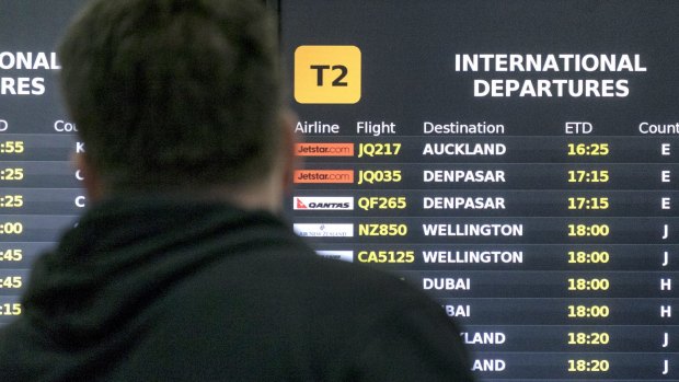 Travellers on international flights to and from Melbourne Airport are likely to be delayed.