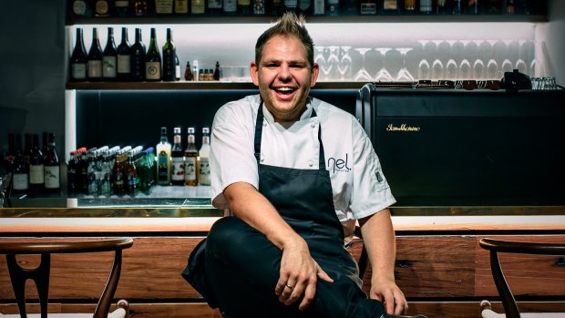 Head chef Nelly Robinson of Nel Restaurant in the Sydney CBD.