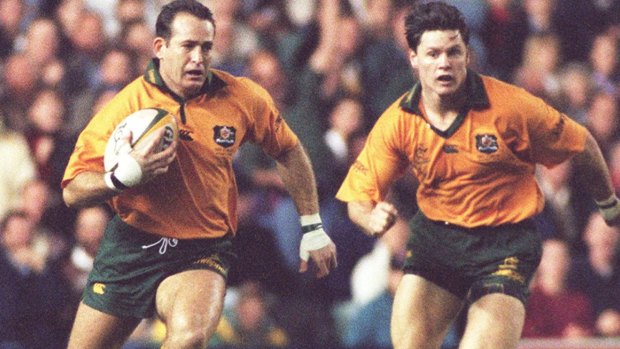 Wallabies winger David Campese was flamboyant on the field but methodical in his preparation.