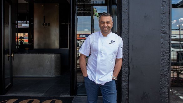 400 Gradi founder and chef Johnny Di Francesco outside the new Mildura restaurant.