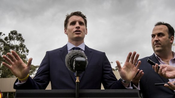 Andrew Hastie, the Liberal candidate for Canning.