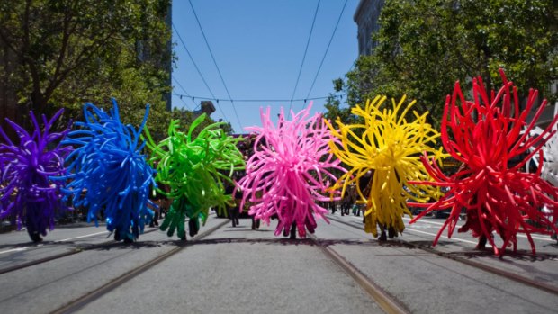 LGBTQI paride in San Francisco.