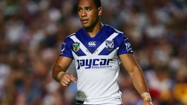 Where there's a Will: Will Hopoate plays his former team on Friday night.