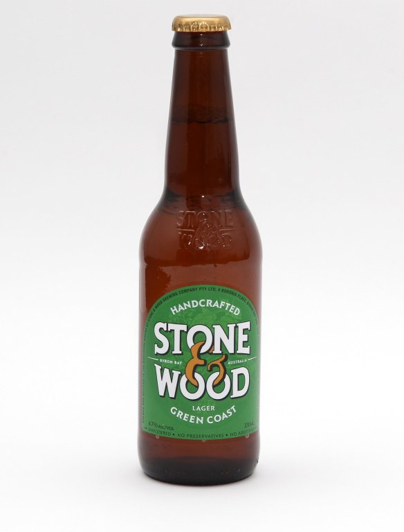 Stone & Wood's Green Coast lager.