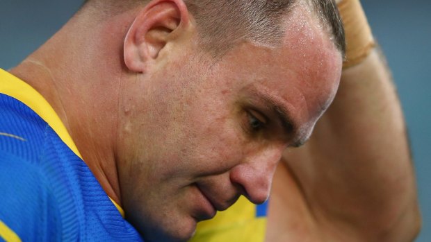 Time to relax: Anthony Watmough is going through a range of emotions.