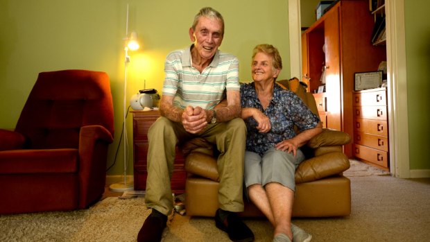 Fred and Pam Hassell at home in Colbinabbin, where they have been fostering children for 32 years. 