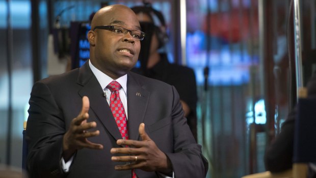 Big Mac: Chief executive Don Thompson will be replaced on March 1.
