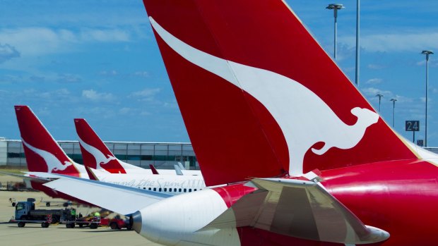 A faulty pressure gauge at a Qantas hangar in Brisbane has been blamed for the spill.