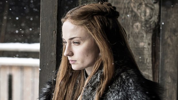 There's a darkness to Sansa Stark as the Lady of Winterfell.