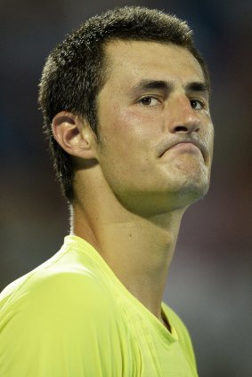 Reformed: Bernard Tomic says tennis is now the biggest priority  and other things must be put aside. 